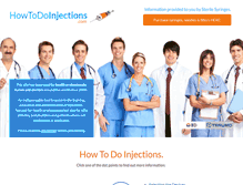 Tablet Screenshot of howtodoinjections.com